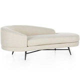 Carmela LAF Chaise, Irving Taupe-Furniture - Chairs-High Fashion Home