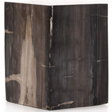 Buck End Table, Dark Petrified Wood-Furniture - Accent Tables-High Fashion Home