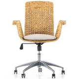 Kara Desk Chair, Native-Furniture - Office-High Fashion Home