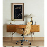 Kara Desk Chair, Native-Furniture - Office-High Fashion Home