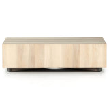 Hudson Rectangle Coffee Table, Ashen Walnut-High Fashion Home