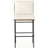 Crete Bar Stool, Saville Flax-Furniture - Dining-High Fashion Home