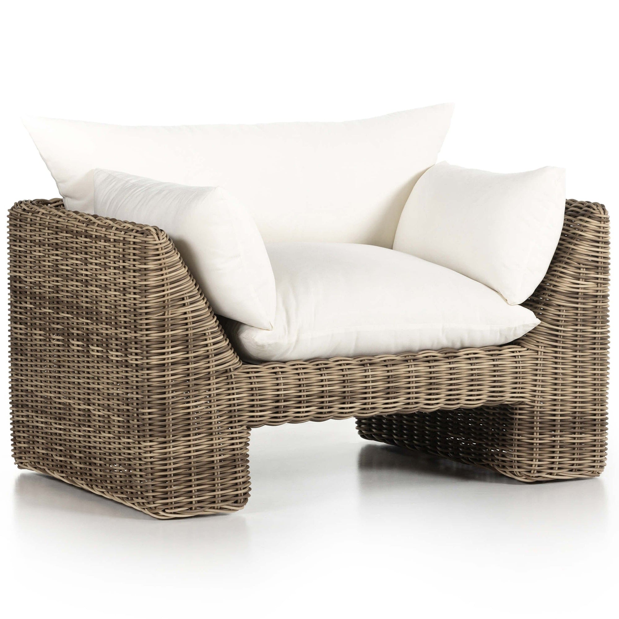 Outdoor chairs online woven