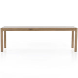 Isador 96" Dining Table, Dry Wash Poplar-High Fashion Home