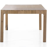 Isador 96" Dining Table, Dry Wash Poplar-High Fashion Home