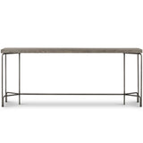 Marion Console Table, Washed Natural-Furniture - Accent Tables-High Fashion Home