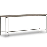 Marion Console Table, Washed Natural-Furniture - Accent Tables-High Fashion Home