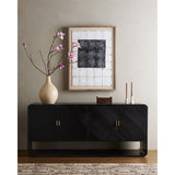 Caspian Sideboard, Black Ash Veneer-Furniture - Storage-High Fashion Home