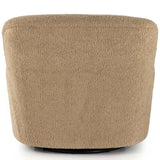 Kadon Swivel Chair, Sheepskin Camel-Furniture - Chairs-High Fashion Home