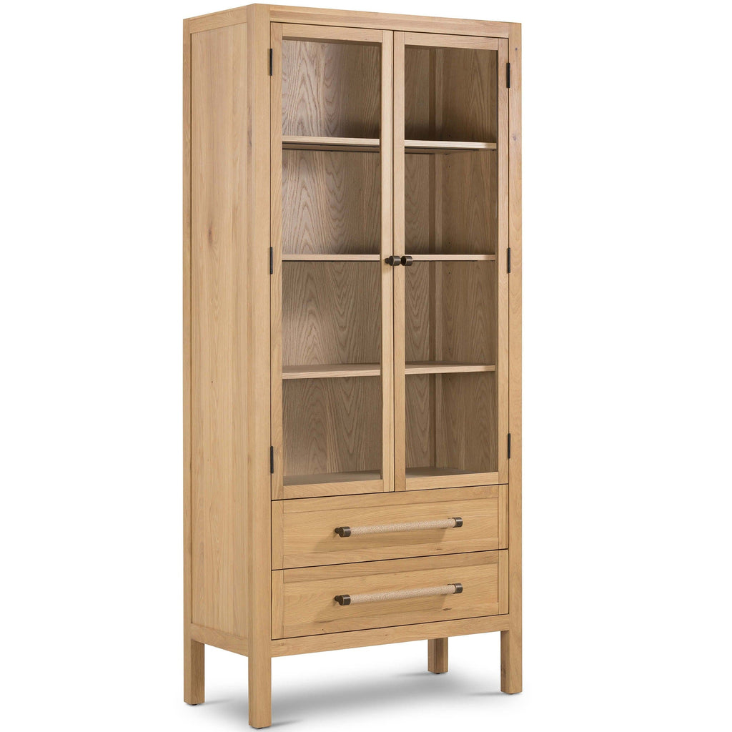 Laker Cabinet, Light Oak Veneer – High Fashion Home