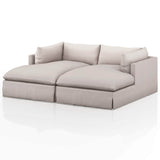 Habitat 87" Double Chaise Sectional, Bennett Moon-Furniture - Sofas-High Fashion Home