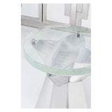 Anika Round Chairside Table-Furniture - Accent Tables-High Fashion Home