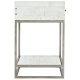 Alvar Nightstand, White-Furniture - Bedroom-High Fashion Home