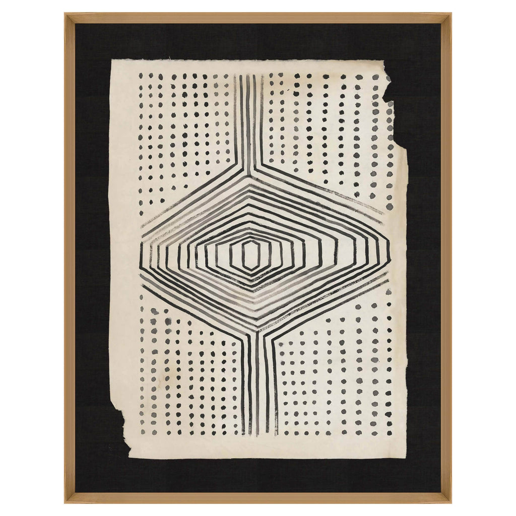 Tribal Pattern III Framed – High Fashion Home