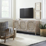 Carved Entertainment Console-High Fashion Home