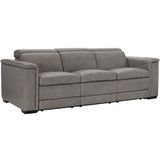 Lioni Leather Sofa, 330-010-Furniture - Sofas-High Fashion Home