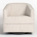 Blaine Swivel Chair, Everest Frost-Furniture - Chairs-High Fashion Home