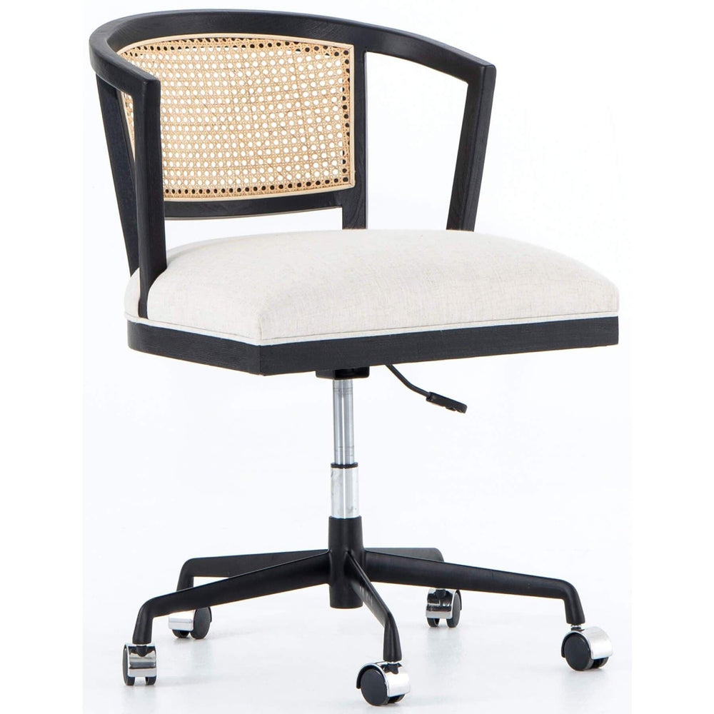 Alexa Desk Chair, Savile Flax - Furniture - Office - High Fashion Home