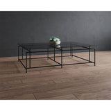 Bellagio Rectangular Coffee Table-Furniture - Accent Tables-High Fashion Home