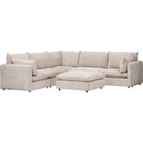 Blaise Sectional, Vickie Sand-Furniture - Sofas-High Fashion Home