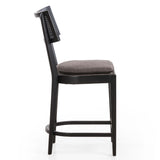 Britt Counter Stool, Savile Charcoal