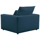 Cali Chair, Navy-Furniture - Chairs-High Fashion Home