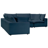 Cali Modular L-Sectional, Navy-Furniture - Sofas-High Fashion Home