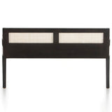 Clarita Bench, Black-Furniture - Chairs-High Fashion Home