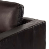 Colt 3 Piece Leather U Sectional, Heirloom Cigar