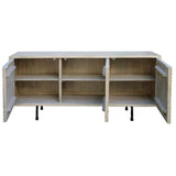 Gomez Sideboard, Light Warm Wash-Furniture - Storage-High Fashion Home