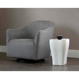 Dali Small End Table, White-Furniture - Accent Tables-High Fashion Home