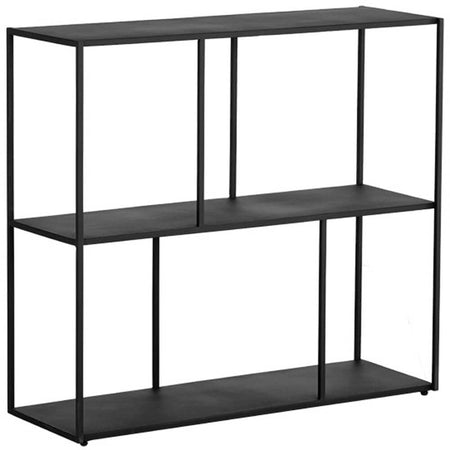 Ambretta Small Bookcase, Black – High Fashion Home