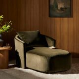 Farrah Chaise, Surrey Olive-Furniture - Chairs-High Fashion Home