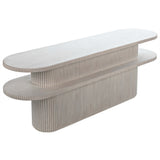 Parker Console, White Wash-Furniture - Accent Tables-High Fashion Home