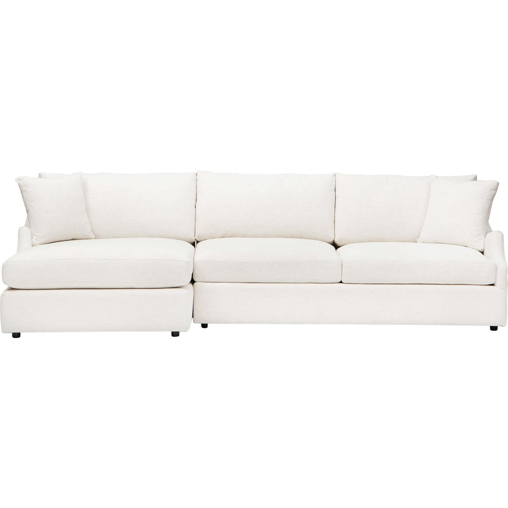 Ian Sectional, Nomad Snow – High Fashion Home