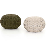 Phoenix Outdoor Accent Stool, Natural Rope-Furniture - Chairs-High Fashion Home