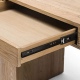 Keane Desk, Natural-Furniture - Office-High Fashion Home