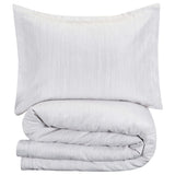 Cloud 9 Lyra Duvet Set, Ivory