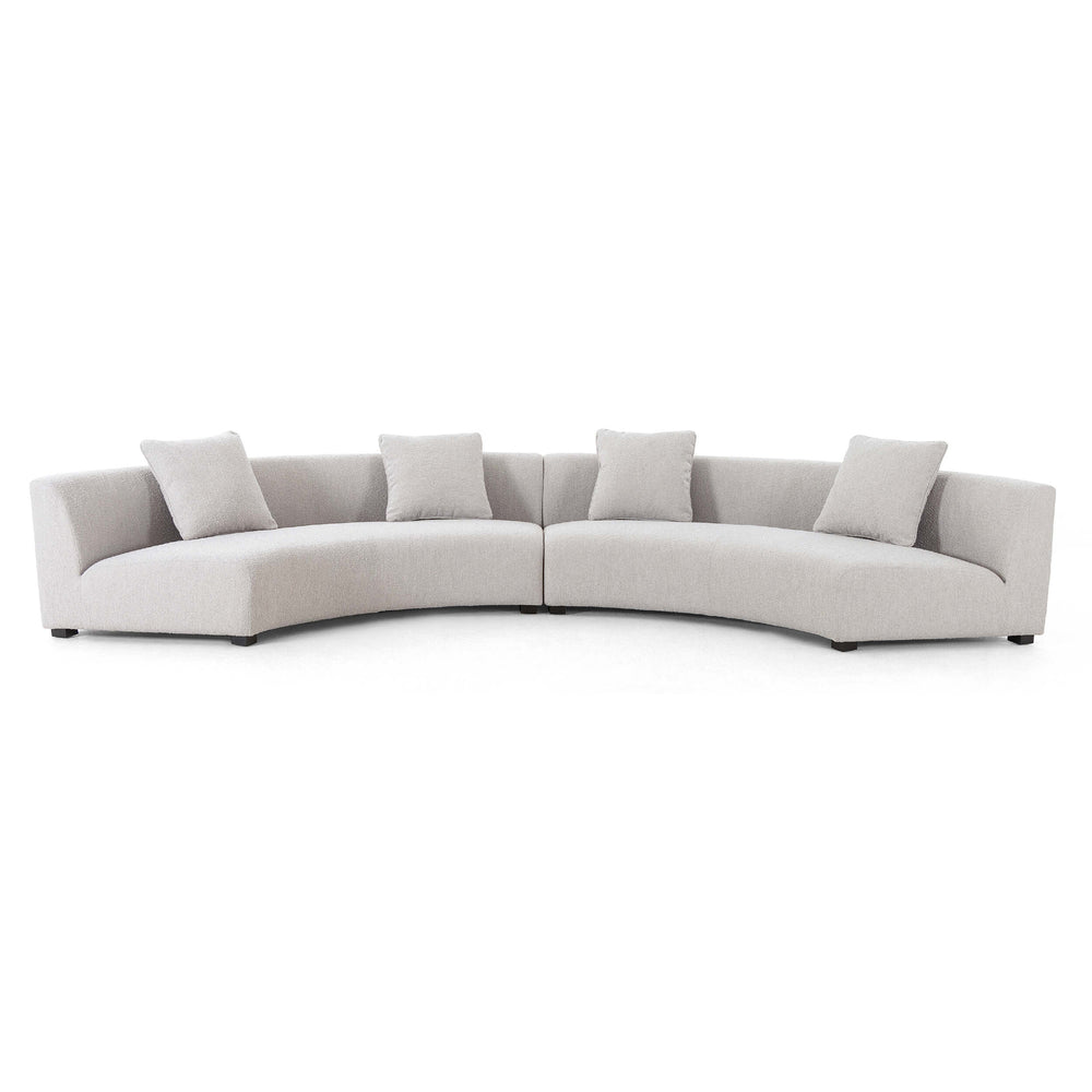 Liam 2 Piece Sectional, Knoll Sand