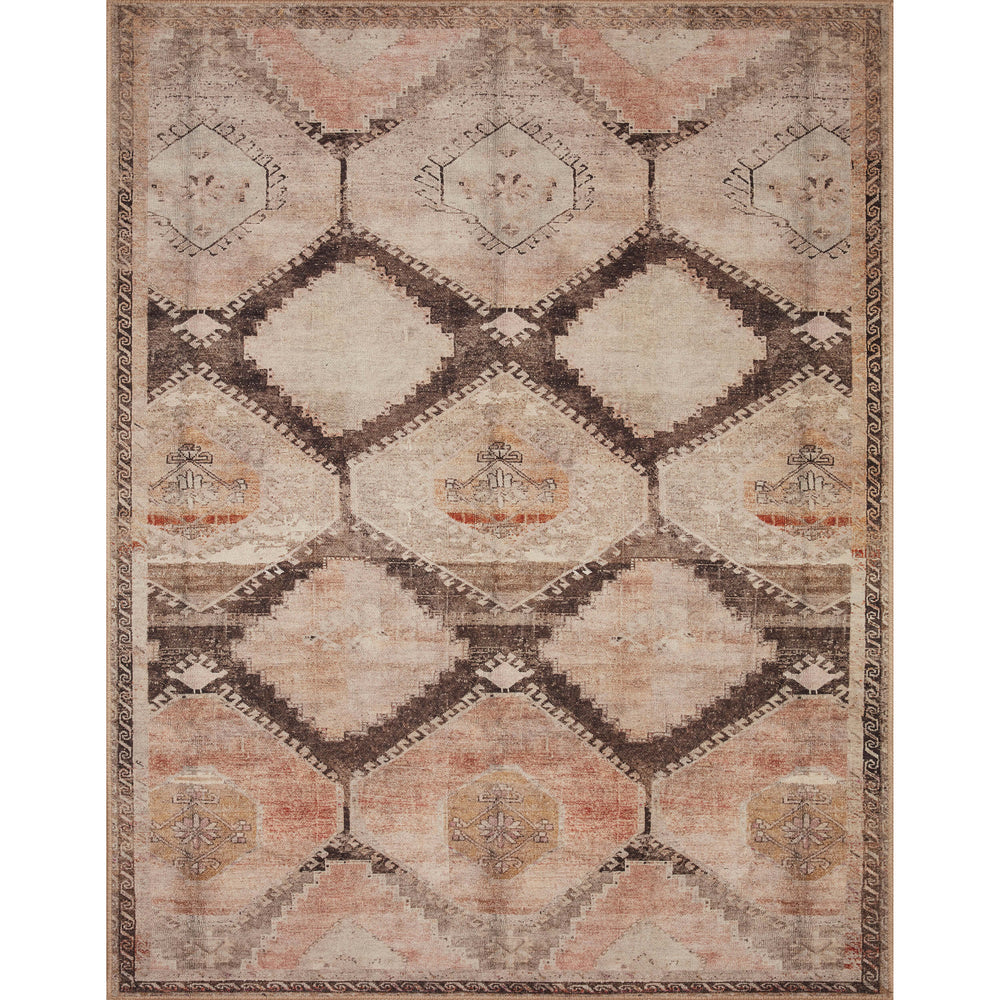 Loloi Rug Wynter, WYN-08, Graphite//Blush-Accessories-High Fashion Home