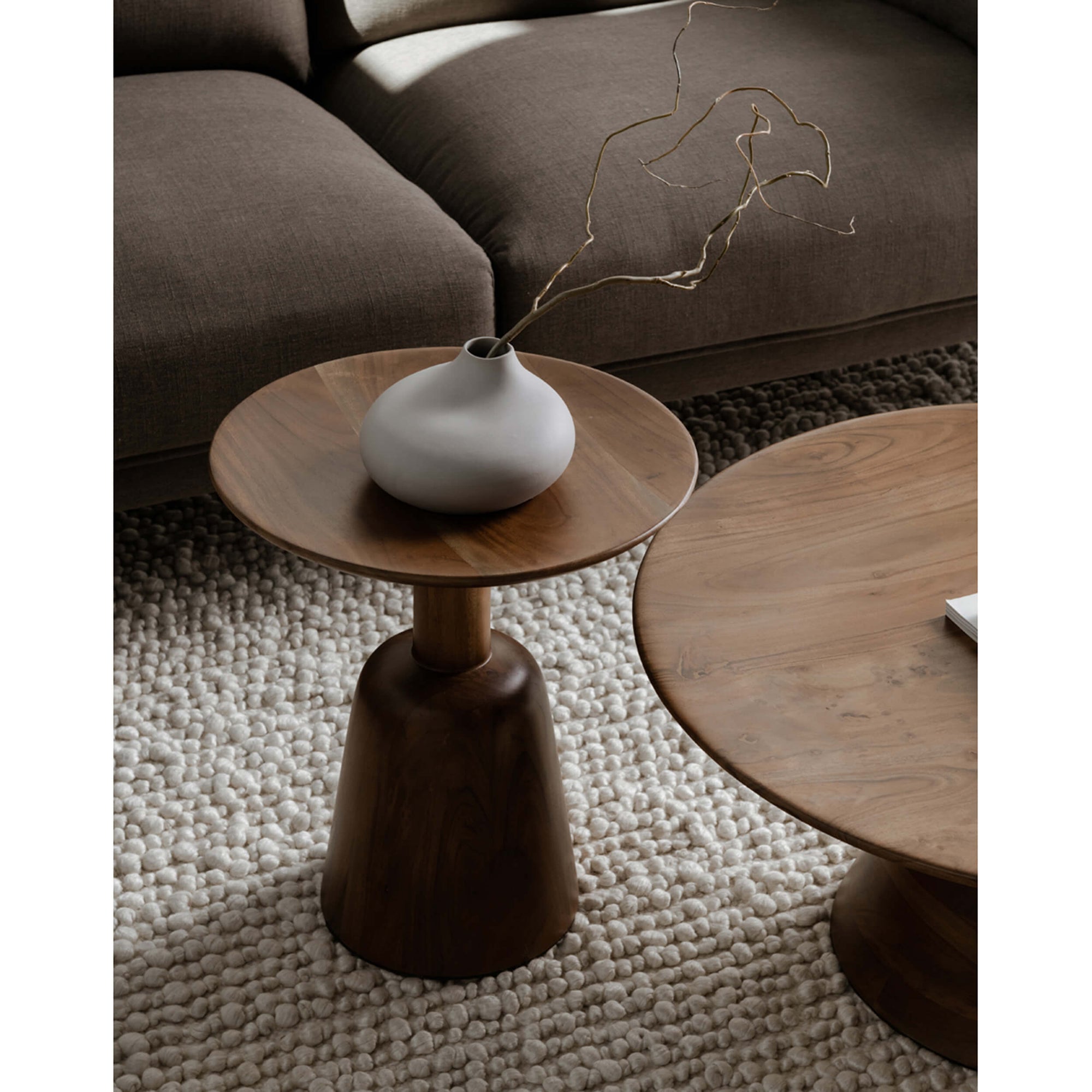 Nels End Table, Brown – High Fashion Home