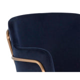 Odesa Arm Chair, Abbington Navy-Furniture - Dining-High Fashion Home