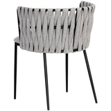 Sarai Dining Chair, Belfast Heather Grey-Furniture - Dining-High Fashion Home