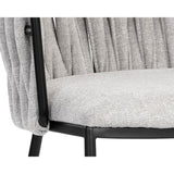 Sarai Dining Chair, Belfast Heather Grey-Furniture - Dining-High Fashion Home