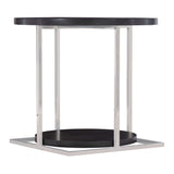 Silhouette Round Side Table-Furniture - Accent Tables-High Fashion Home