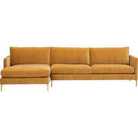 Stella Sectional, Variety Lemon – High Fashion Home