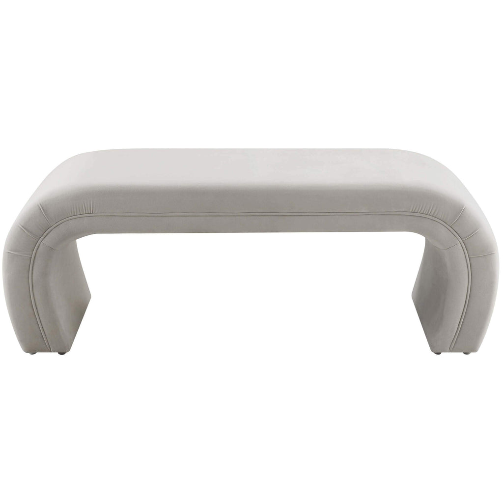 Kenya Bench, Light Grey – High Fashion Home