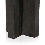 Terrell Outdoor End Table, Aged Grey