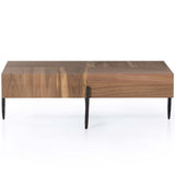 Indra Rectangular Coffee Table, Natural Yukas-High Fashion Home