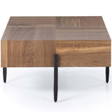 Indra Rectangular Coffee Table, Natural Yukas-High Fashion Home